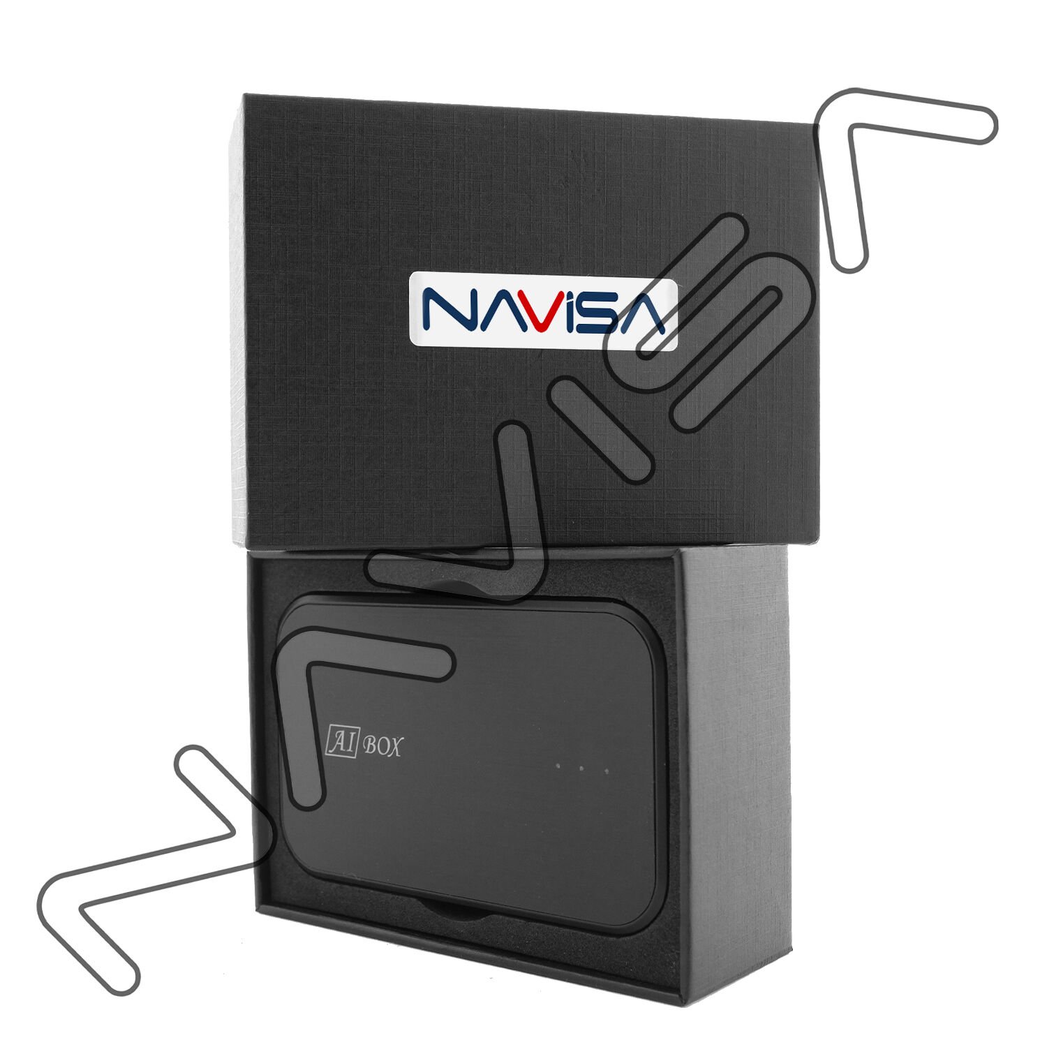 NAVISA 2 GB Ram 32 GB Hafızalı Carplay Uyumlu Android Multimedya Smartbox