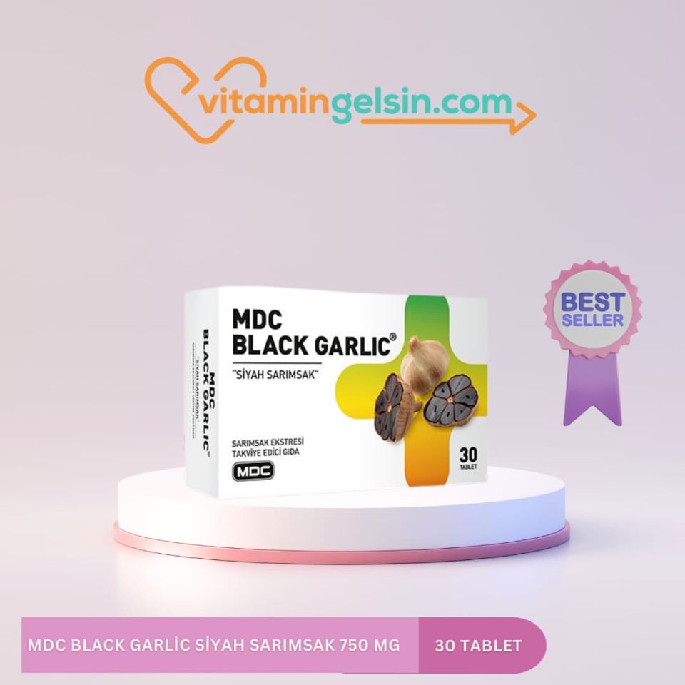 MDC Black Garlic 750 mg 30 Tablet
