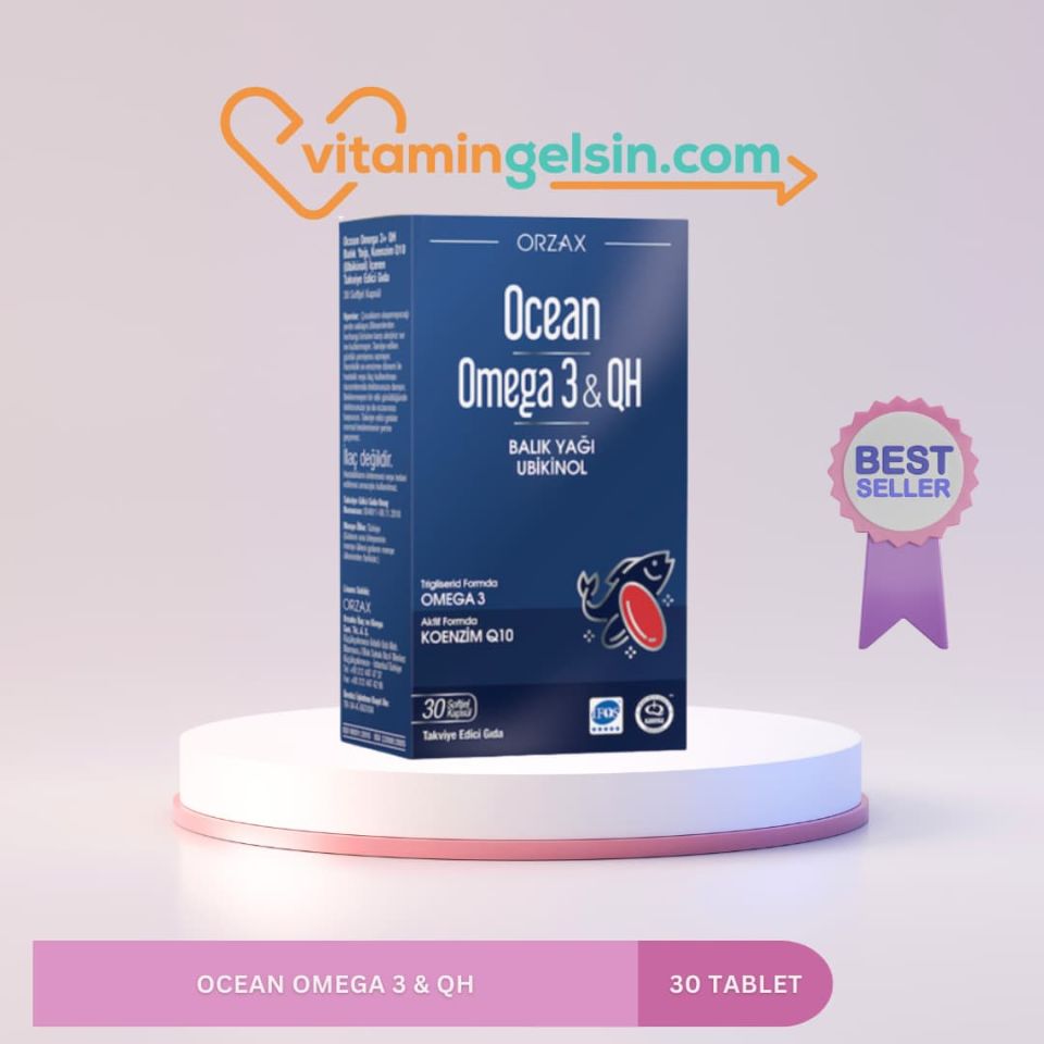 Ocean Omega 3 & QH 30 Kapsül