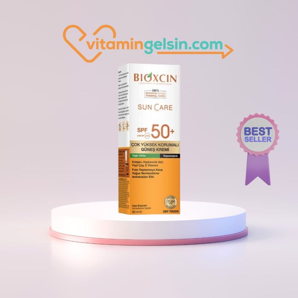 Bioxcin Care Güneş Kremi Yağlı Ciltler SPF50+ 50 ml