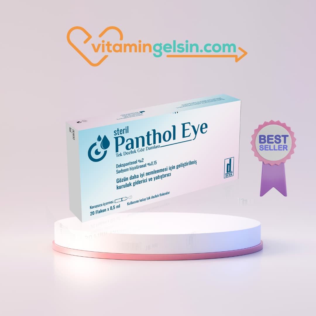 Panthol 0.5 ml 20 Flakon Eye Tek Dozluk Göz Damlası