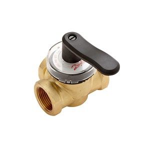 ﻿Danfoss HRB3 Üç Yollu İç Dişli Pirinç Rotary Vana Gövdesi PN10 DN32