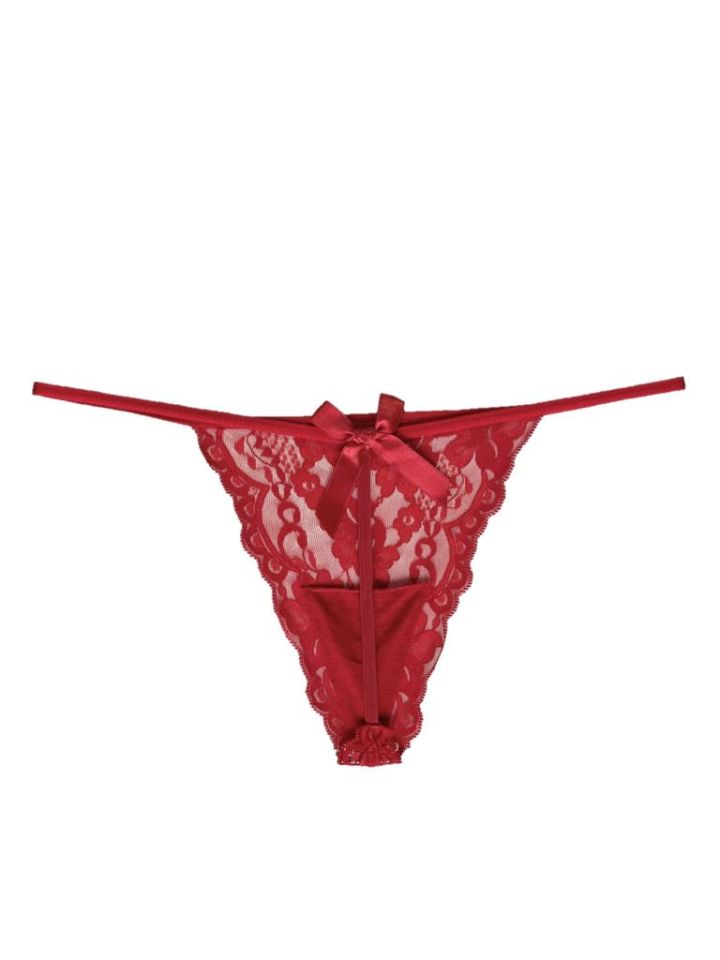 Betimoda Kurdeleli Tanga KIRMIZI - STANDART