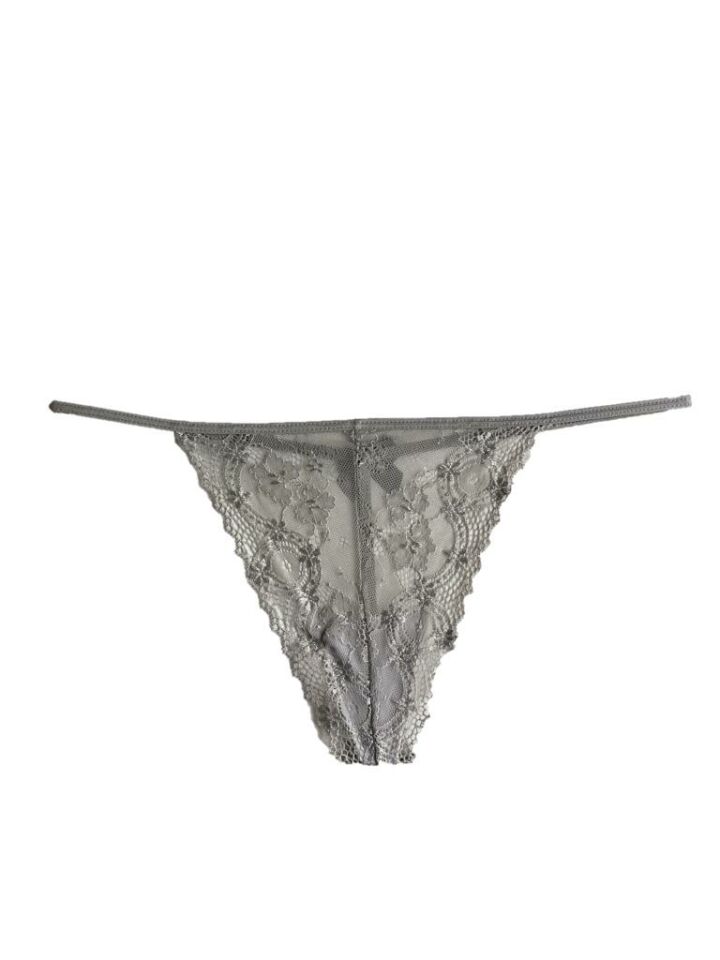 Betimoda Kurdeleli Tanga GRİ - STANDART