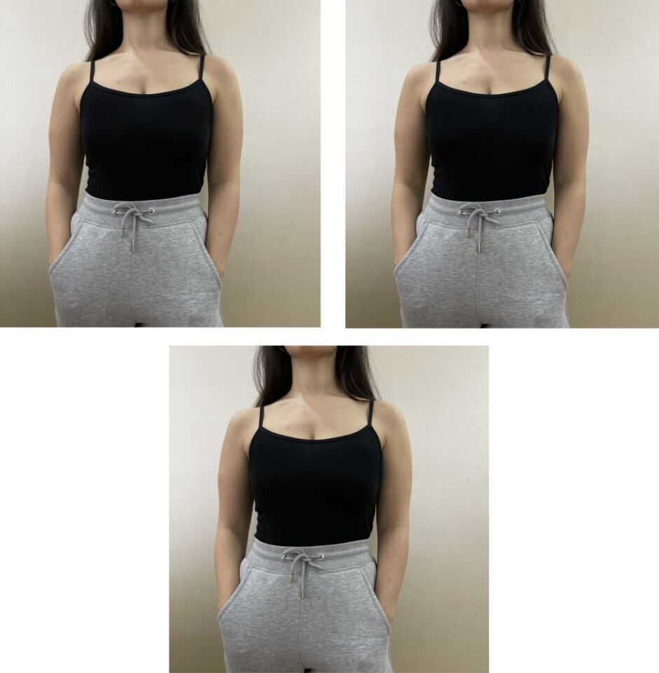 Pamuklu Likralı Askılı Body Atlet 3 Adet SİYAH - S