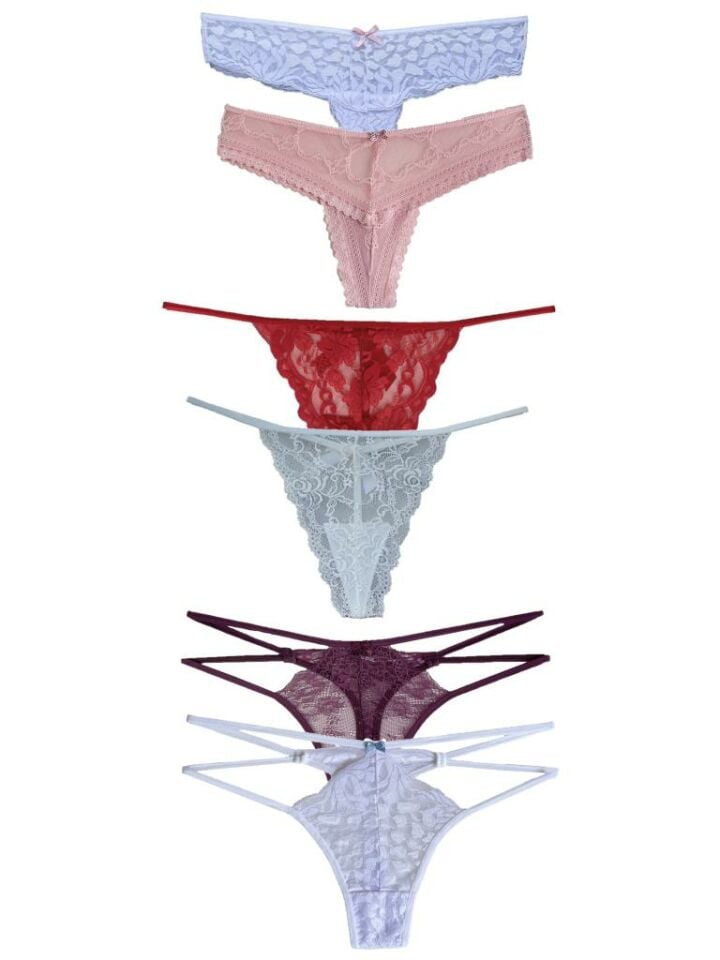 Betimoda Tanga Karışık Set 6 Adet Karışık 2 - STANDART