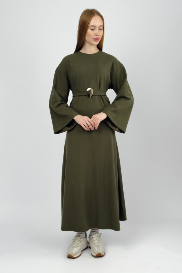 Kadın Fitilli Yarım Balıkçı Kemerli Etekli Takım