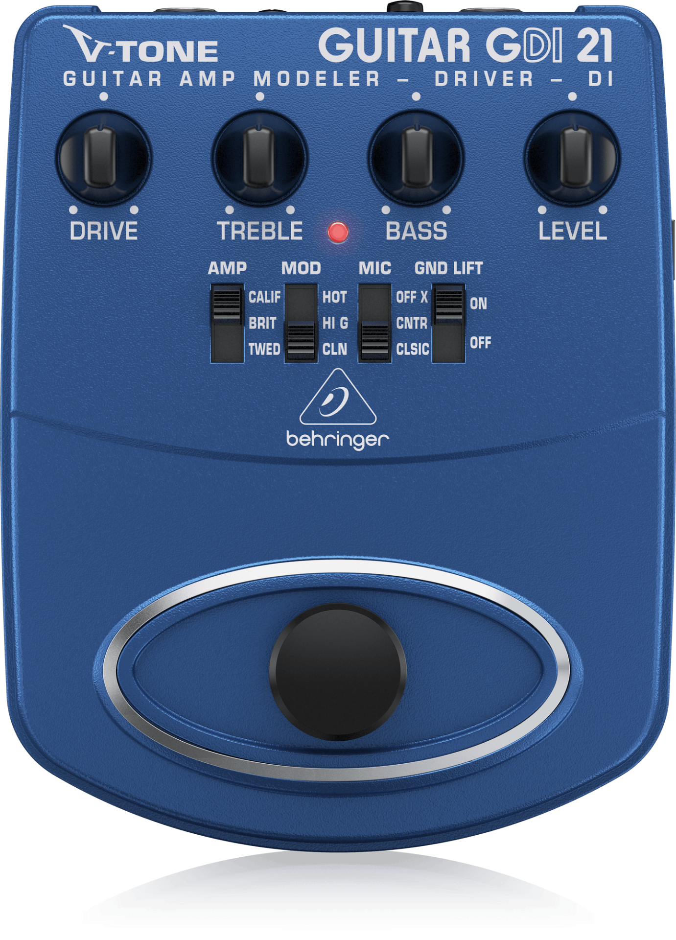 Behringer GDI21 V-Tone Guitar Driver DI Pedal