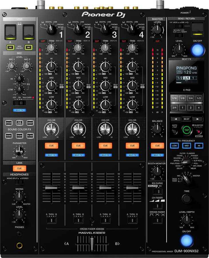 Pioneer DJ DJM-900NXS-2 4 Kanal Profesyonel Dj Mixeri