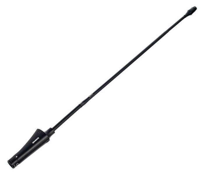 Shure CVG18S-B/C 18 ”(45,7 cm) Hat içi ön Amplifikatörlü Gooseneck Mikrofon