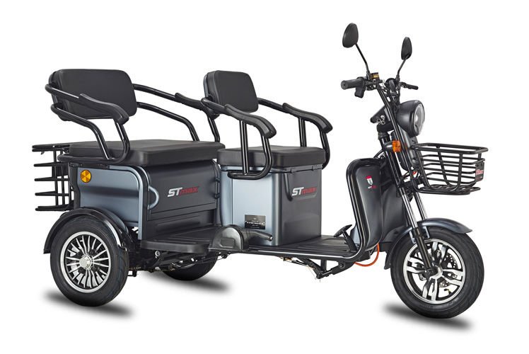 ST MAX ELİT 940 ELEKTRİKLİ MOPED GRİ