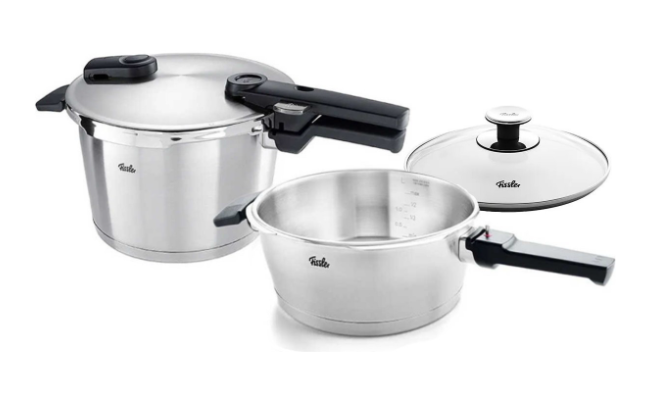 FISSLER VITAQUICK PREMIUM DÜDÜKLÜ TENCERE 6+3.5LT