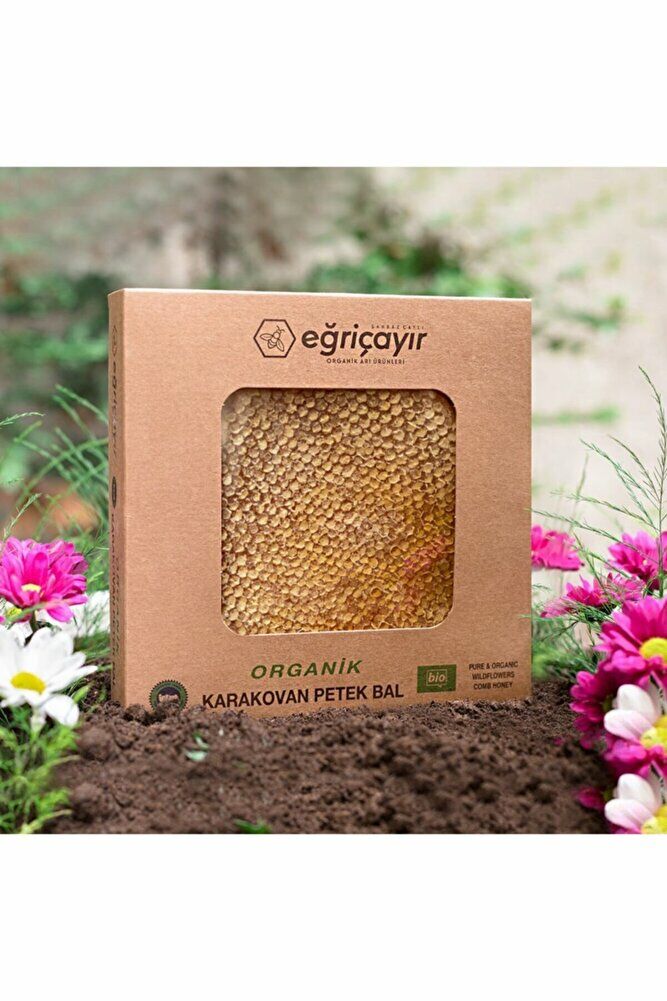 Eğriçayır Organik Karakovan Petek Balı 605g