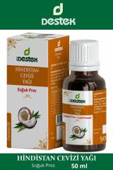 Destek Hindistan Cevizi Yağı (Soğuk Pres) 50 ml