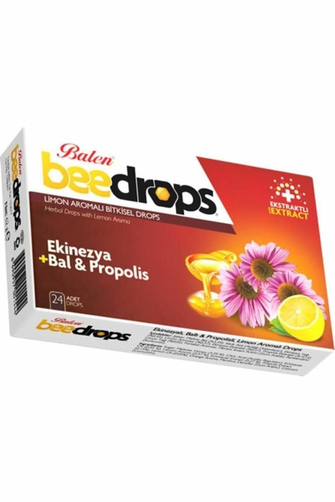 Balen Ekinezyalı Ballı Propolisli Limon Aromalı Drops Pastil