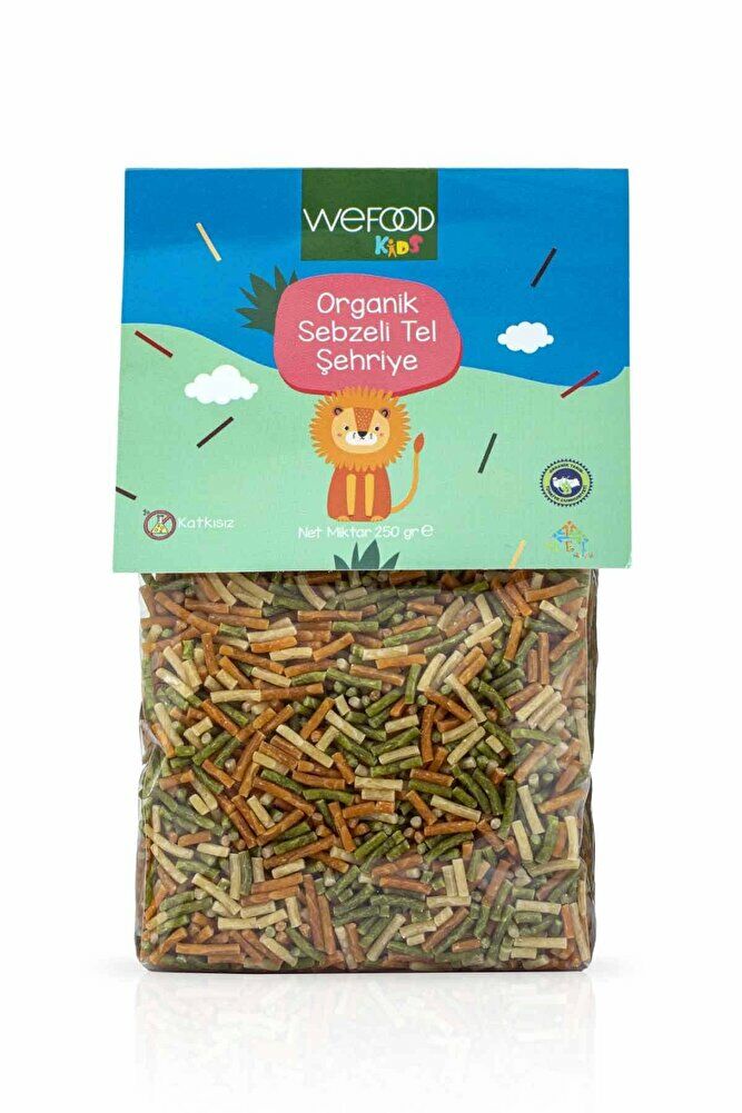 Wefood Kids Organik Sebzeli Tel Şehriye 250g