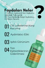 C Vitamini Cilt Serumu Canlandırıcı Ve Aydınlatıcı Etkili 30 ml