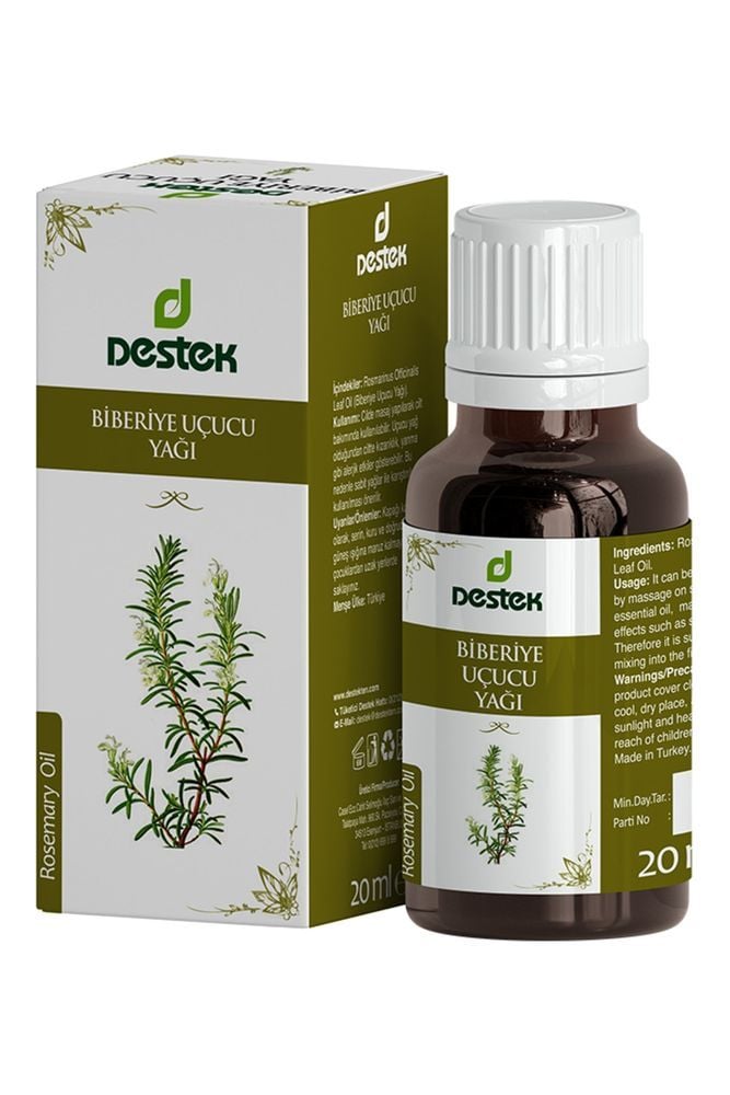 Destek Biberiye Yağı (Distile) 20 ml