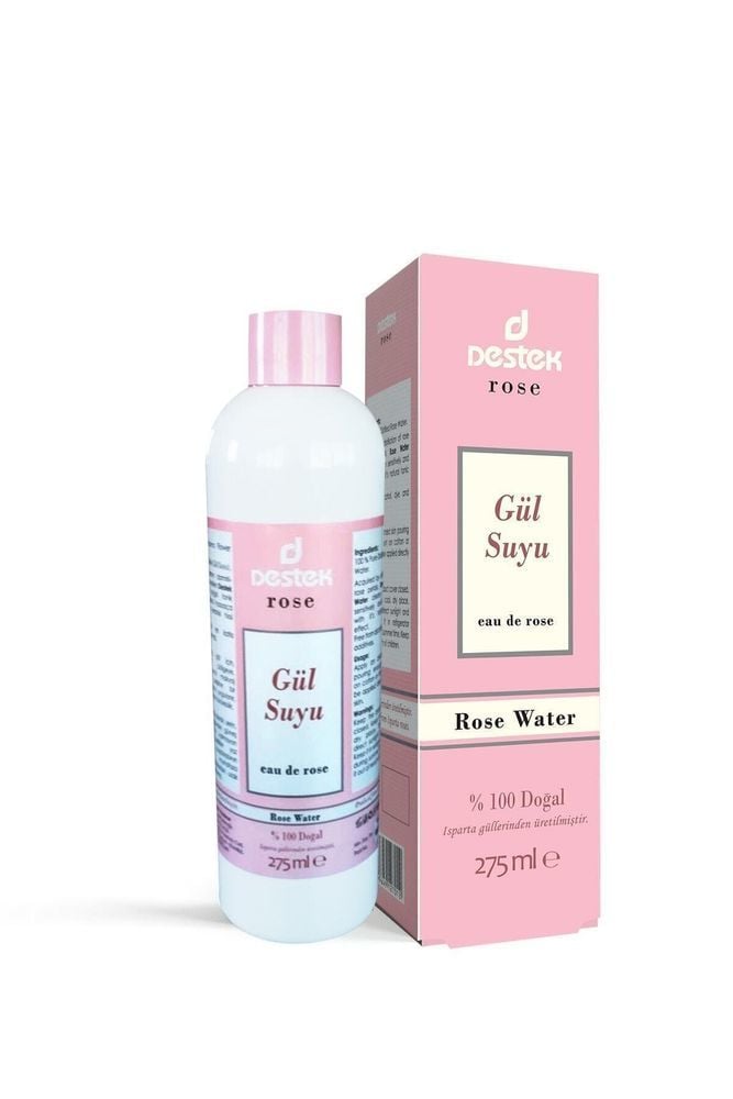 Destek Gül Suyu 275 ml (%100 Doğal)