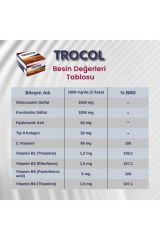 Trocol Glukozamin Kondroitin Kolajen 60 Saşe 300g