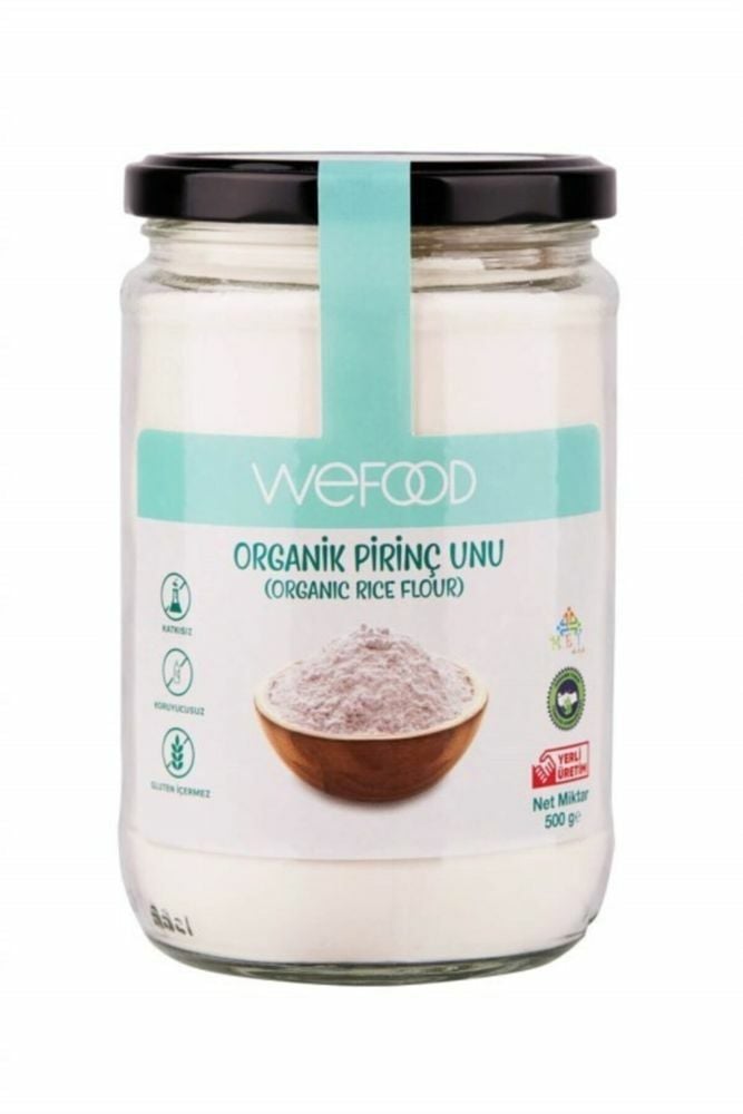 Wefood Organik Pirinç Unu 500g