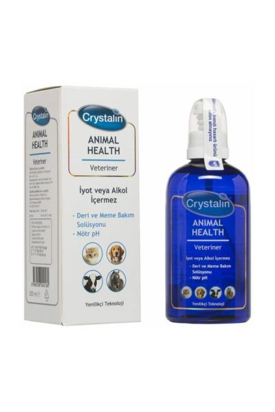 Crystalin Animal Health 200 ml Hayvan Yara Bakım Spreyi