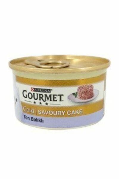 Gold Savoury Cake Ton Balıklı Kedi Konservesi 12 Adet 85 Gr Yaş Mama