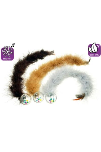Karlie Tail Ring. Ball Cat Toy 45cm