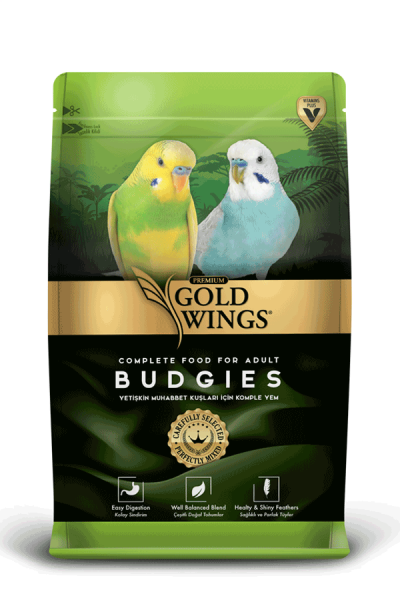 Gold Wings Premium Muhabbet Kuş Yemi 1 kg x 5 Paket