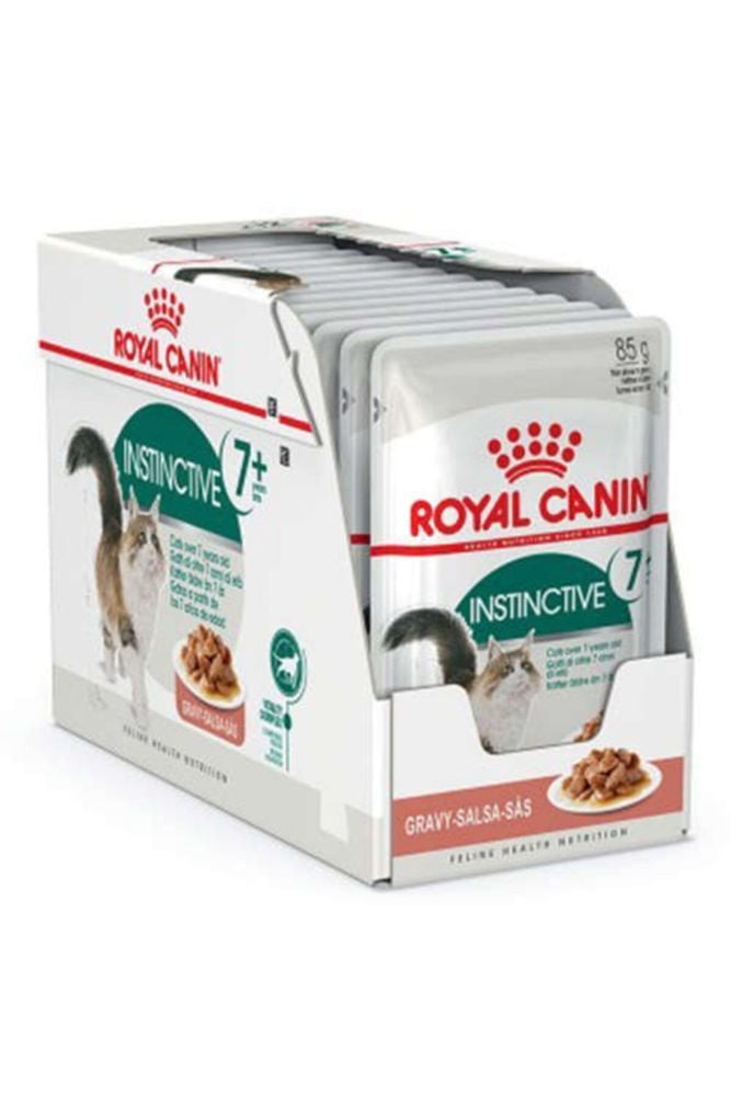 Royal Canin Instinctive +7 Gravy 85 gr 12'li Yaşlı Kedi Yaş Maması