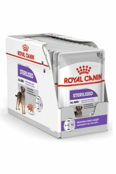 Royal Canin Ccn Sterilised Kısırlaştırılmış 85 gr 12'li Yetişkin Köpek Yaş Maması