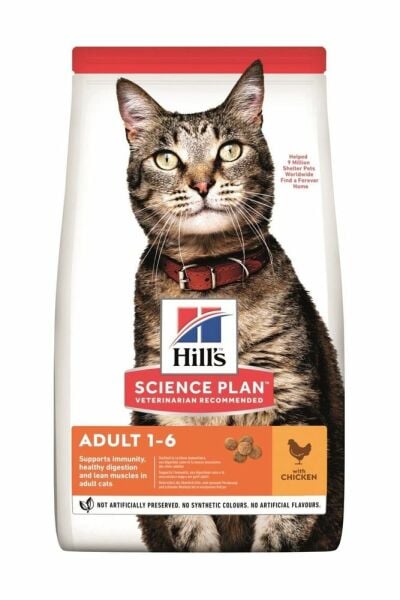 Hill's Adult Optimal Care Tavuklu 1.5 kg Yetişkin Kuru Kedi Maması