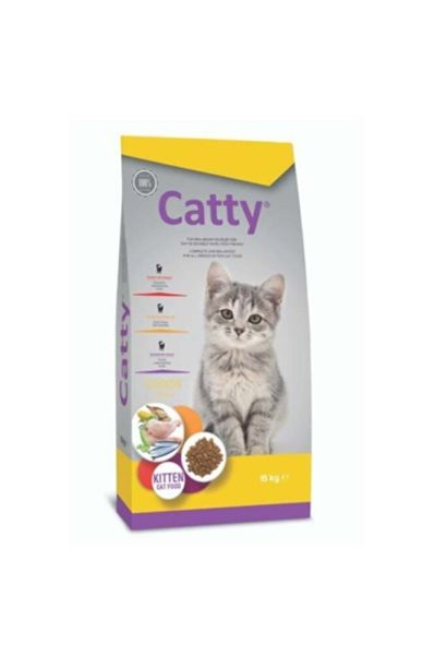 Catty Kitten Tavuklu 15 kg Yavru Kedi Maması