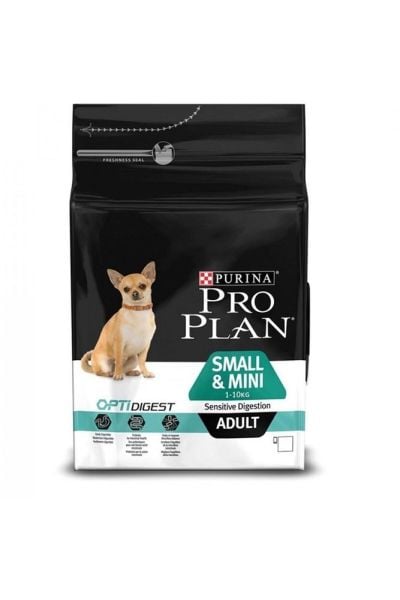 Pro Plan Sensitive Skin Small & Mini с мясом ягненка мелких пород, 3 кг, корм для взрослых собак