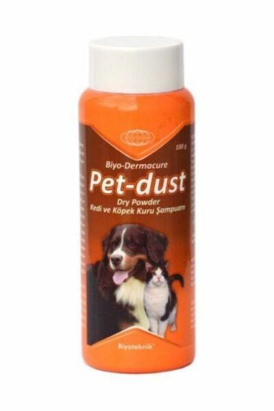 Pet Dust Kedi Köpek Kuru Şampuan 100 gr