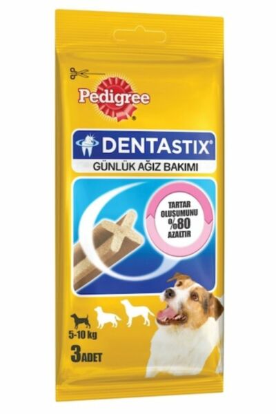 Pedigree Dentastix Small 3'lü 45 gr Küçük Irk Köpek Ödülü
