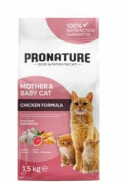 Pronature Mother & Baby Tavuk Etli Kuru Kedi Maması 7 Kg