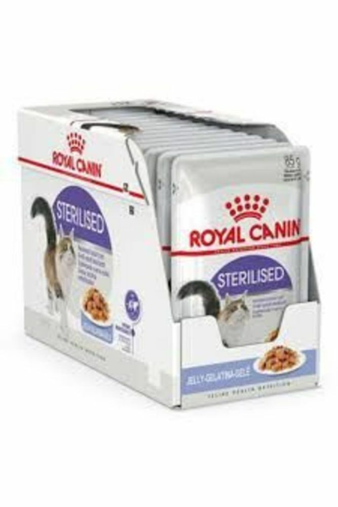 Royal Canin Sterilised Jelly Pouch 85 gr 12'li Yetişkin Kedi Yaş Maması