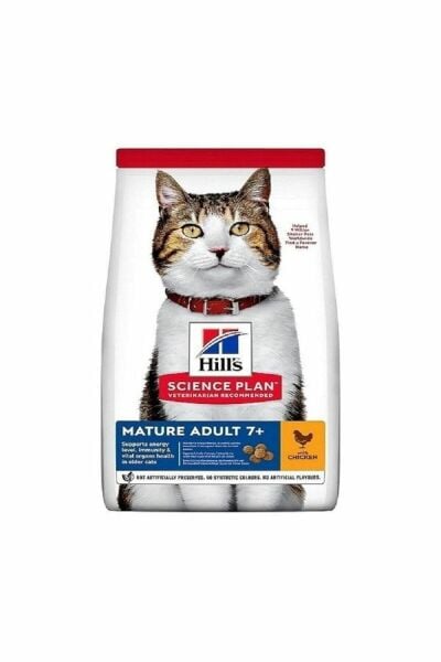 Hill 's Mature Adult +7 Active Longevity Tavuklu 1.5 kg Yaşlı Kuru Kedi Maması