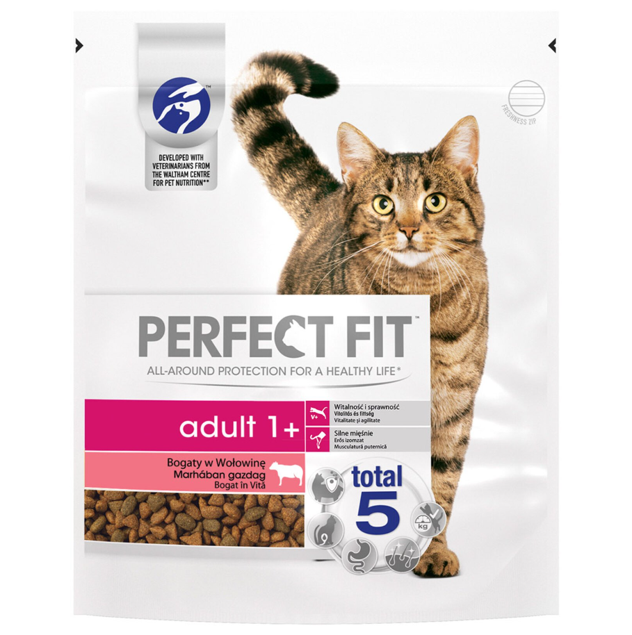 Perfect Fit Sığır Etli 750 gr Yetişkin Kedi Maması