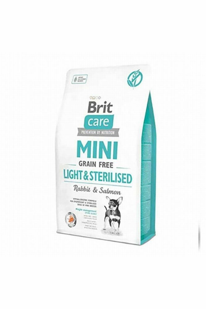 Brit Care Mini Light & Sterilised Tavşanlı 2 kg Küçük Irk Yetişkin Köpek Maması