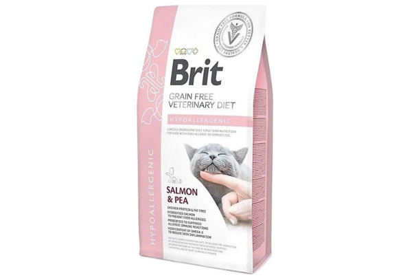 Brit Veterinary Diet Hypoallergenic Cilt Sağlığı Destekleyici 2 kg Kedi Maması