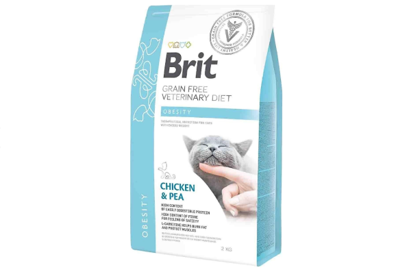 Brit Veterinary Diet Obesity Kilo Kontrolü için 2 kg Kedi Maması