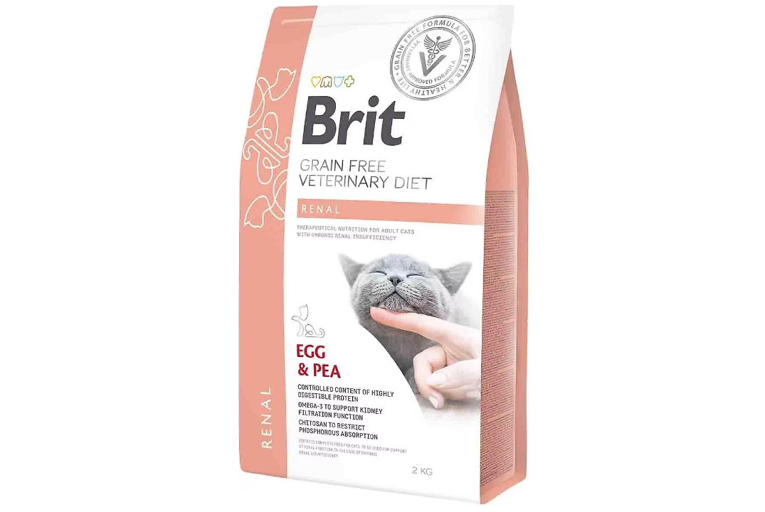 Brit Veterinary Diet Renal Böbrek Yetmezliği olan Kediler için 2 kg Kedi Maması