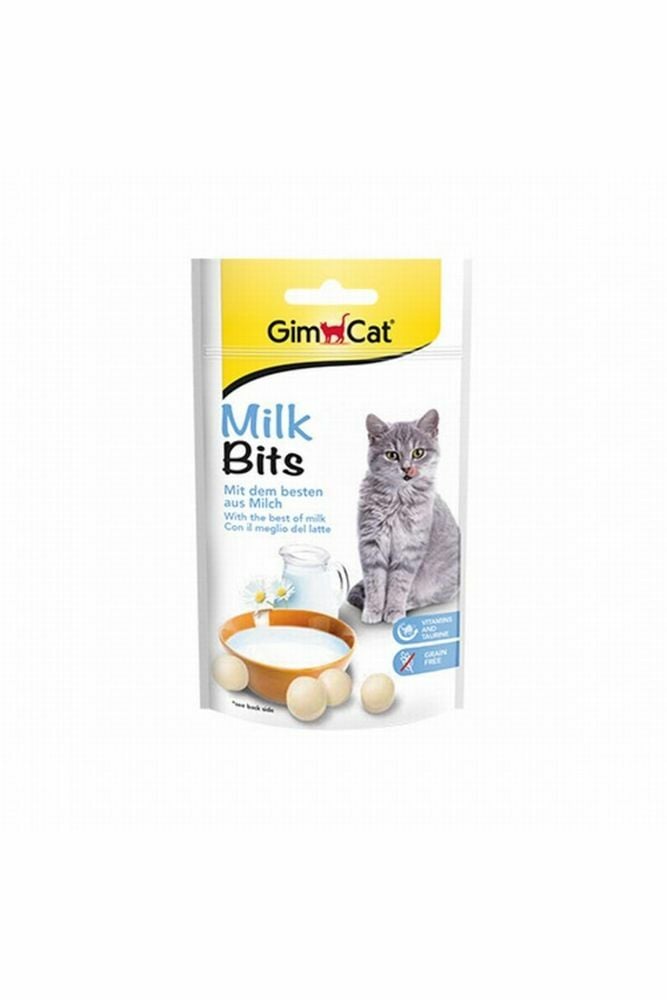 Gimcat Milk Bits Sütlü 40 gr Kedi Ödül Tableti