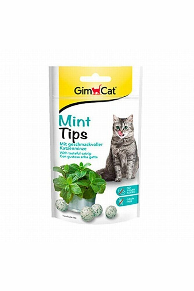 Gimcat Mint Tips 40 gr Kedi Ödül Tableti