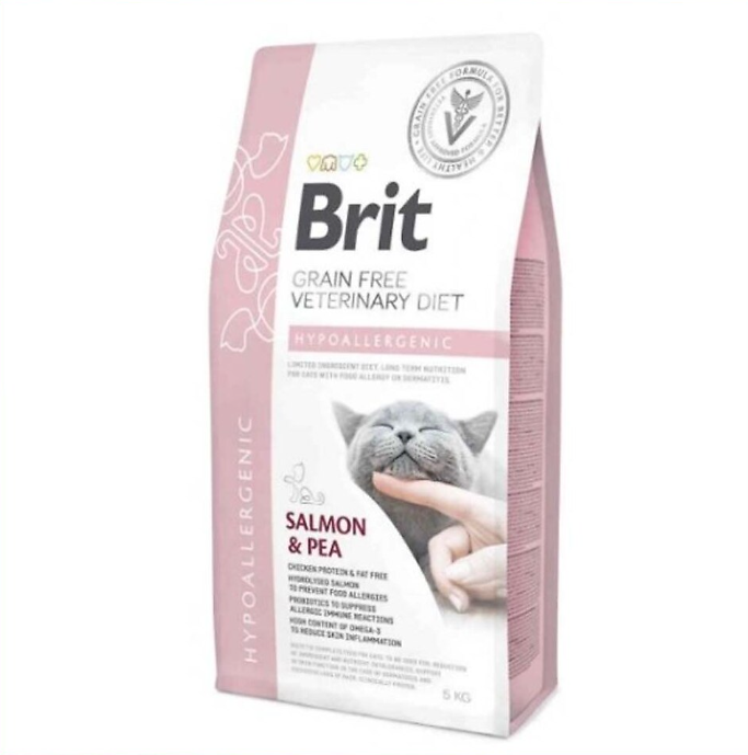 Brit Veterinary Diet Hypoallergenic Cilt Sağlığı Destekleyici 5 kg Kedi Maması