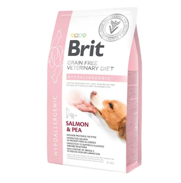 Brit Veterinary Diet Hypoallergenic Cilt Sağlığı Destekleyici 2 kg Köpek Maması