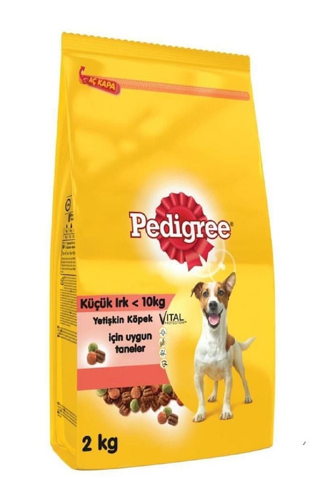 Pedigree Biftekli Sebzeli 2 kg Küçük Irk Yetişkin Köpek Maması