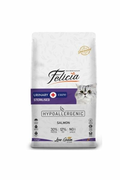 Felicia Sterilised Somonlu 12 kg Kısırlaştırılmış Yetişkin Kedi Maması